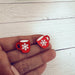 Glitter Resin Mug Christmas Earrings - Kole Jax DesignsGlitter Resin Mug Christmas Earrings