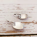 Gnome Earrings silver tone