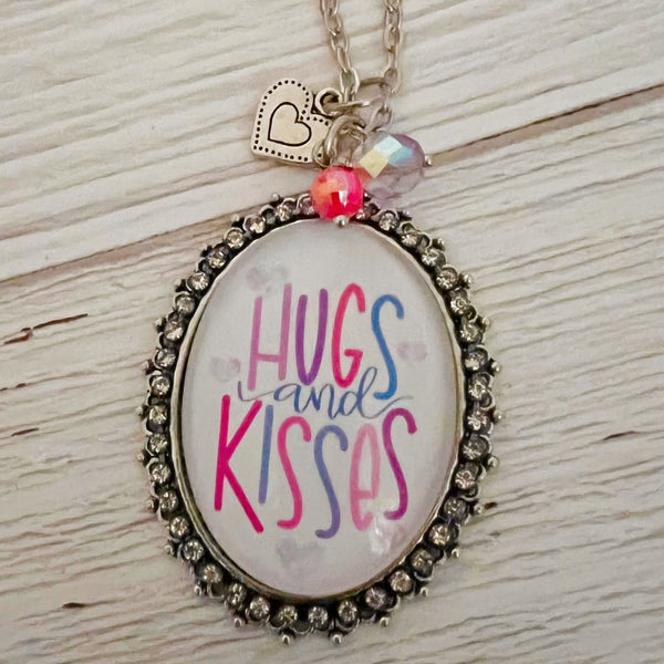 Hugs and Kisses Exclusive Necklace - Kole Jax DesignsHugs and Kisses Exclusive Necklace