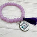 Halloween in June- Spooky Season Bracelet Lilac