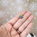 Glitter Resin Star Christmas Tree Earrings