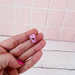 Pink Glitter Coffee Tumbler Earrings - Kole Jax DesignsPink Glitter Coffee Tumbler Earrings